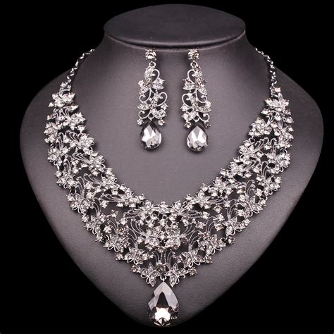 costume jewelry for evening wear.